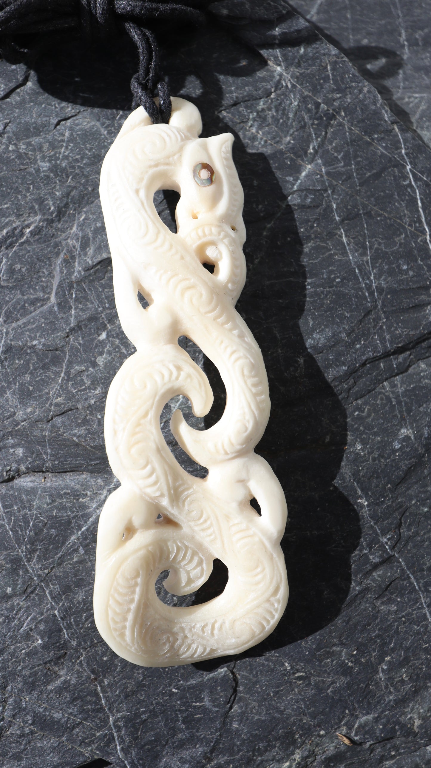 Bone Carving #2 Maniaia Toi-kai-rākau