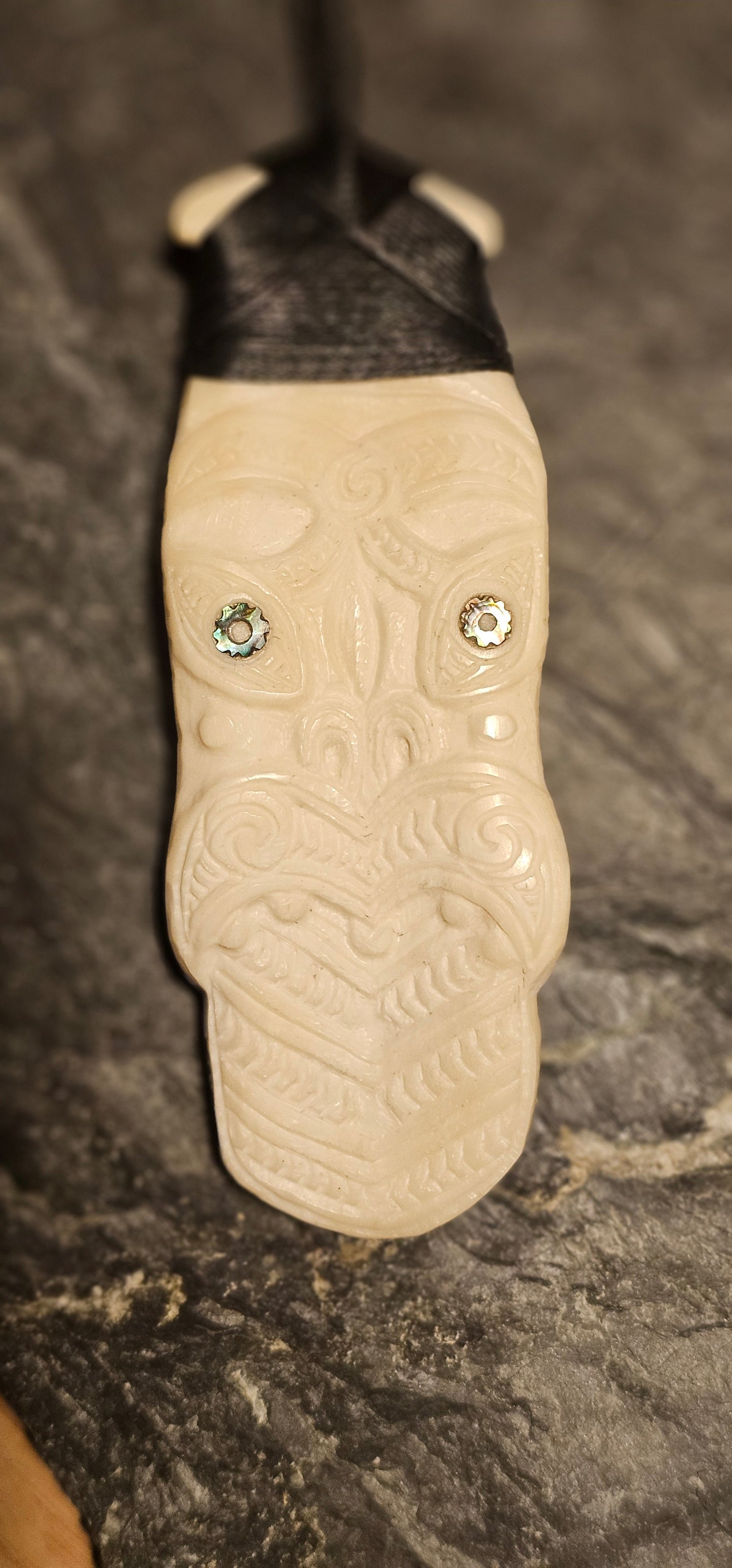 Bone Carving #29 Hei Upoko
