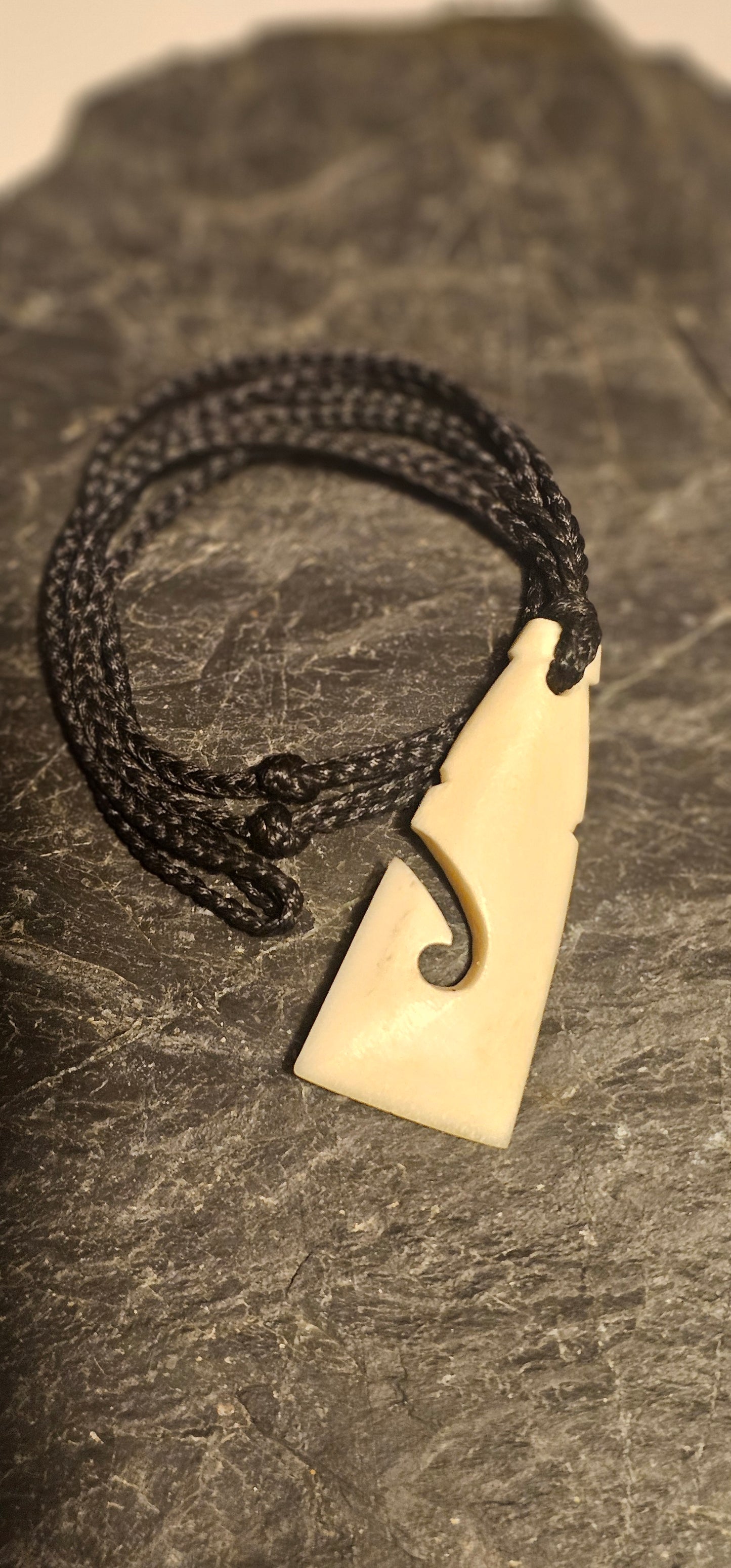Bone Carving #23 Hei-toki (Hei Matau)