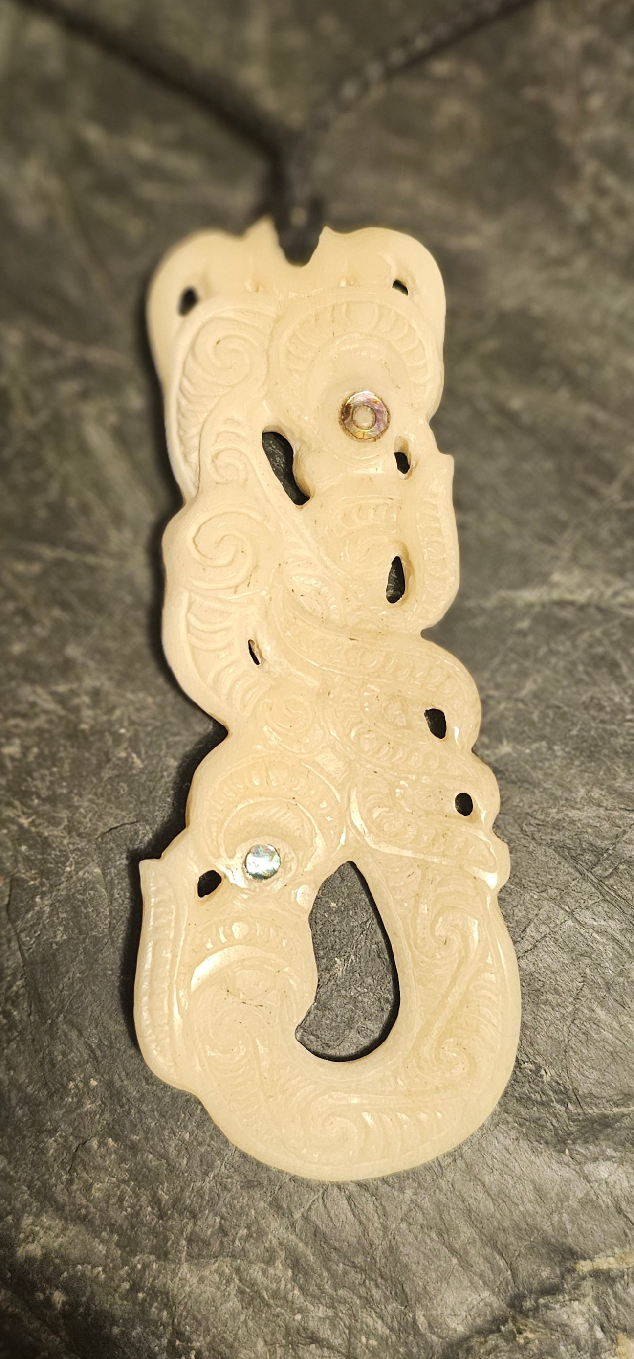 Bone Carving #01 (Ruawharo)