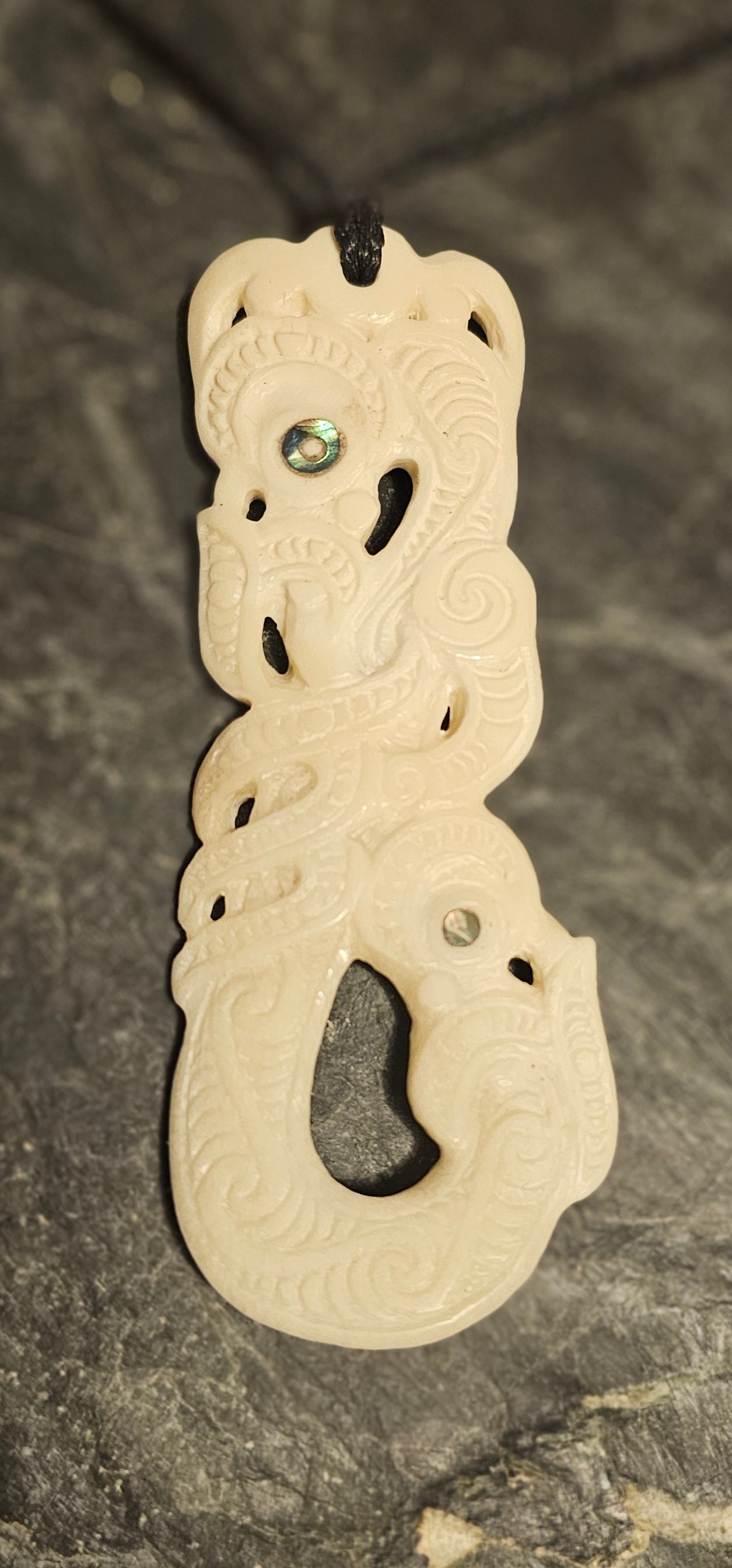 Bone Carving #01 (Ruawharo)