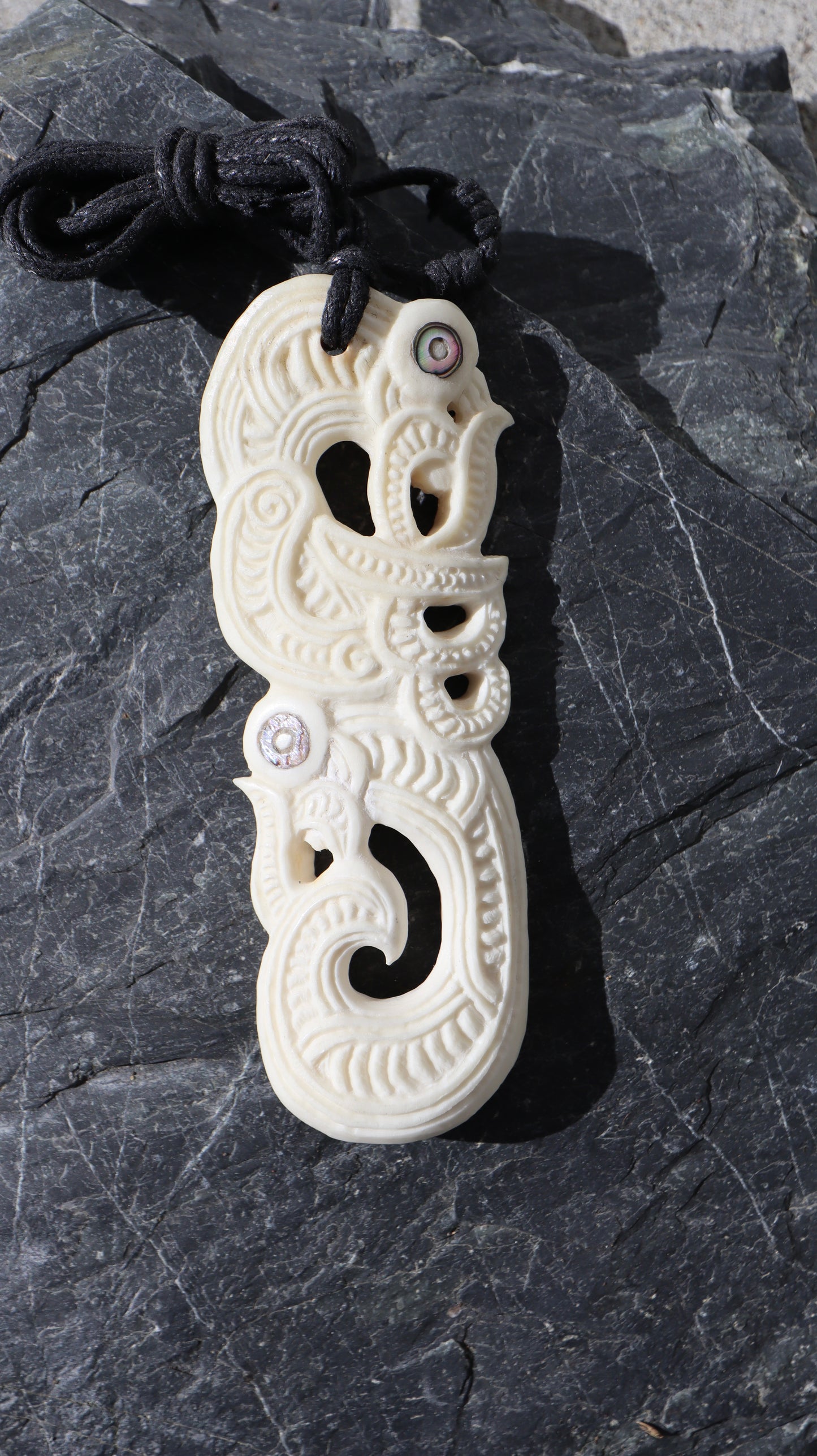 Bone Carving #3 Manaia Te Amorangi