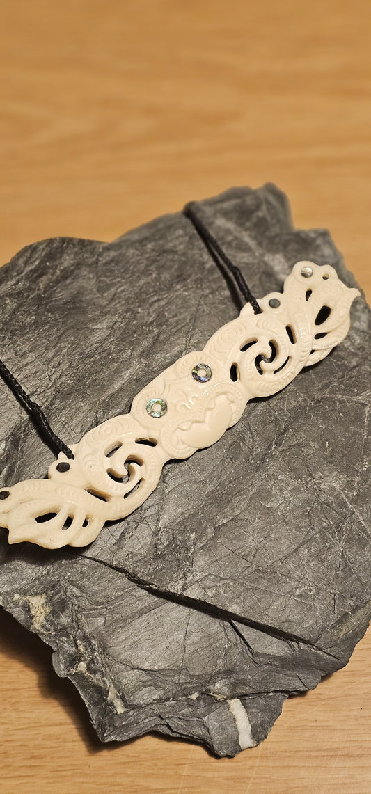 Bone Carving #20 Pare Chest Plate
