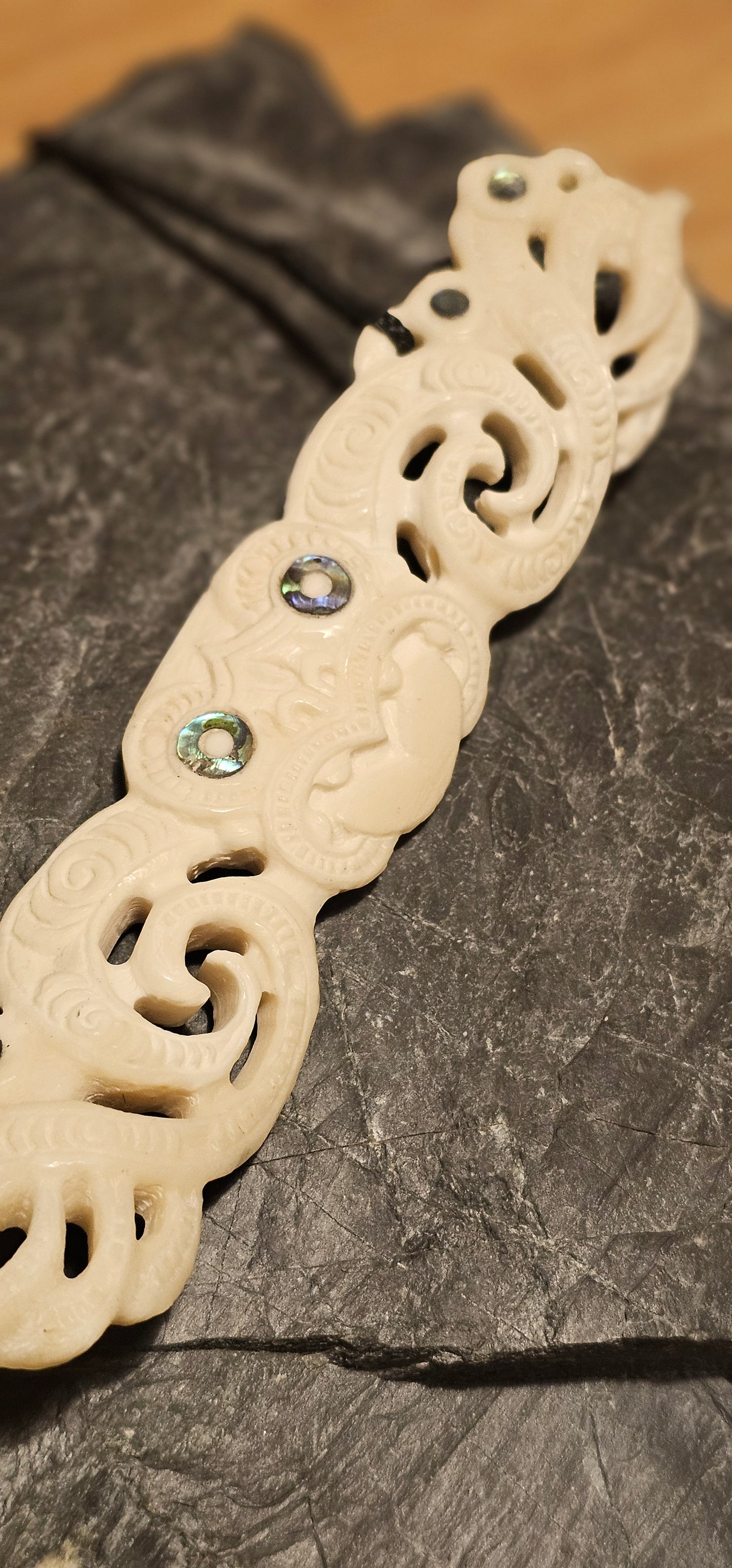 Bone Carving #20 Pare Chest Plate