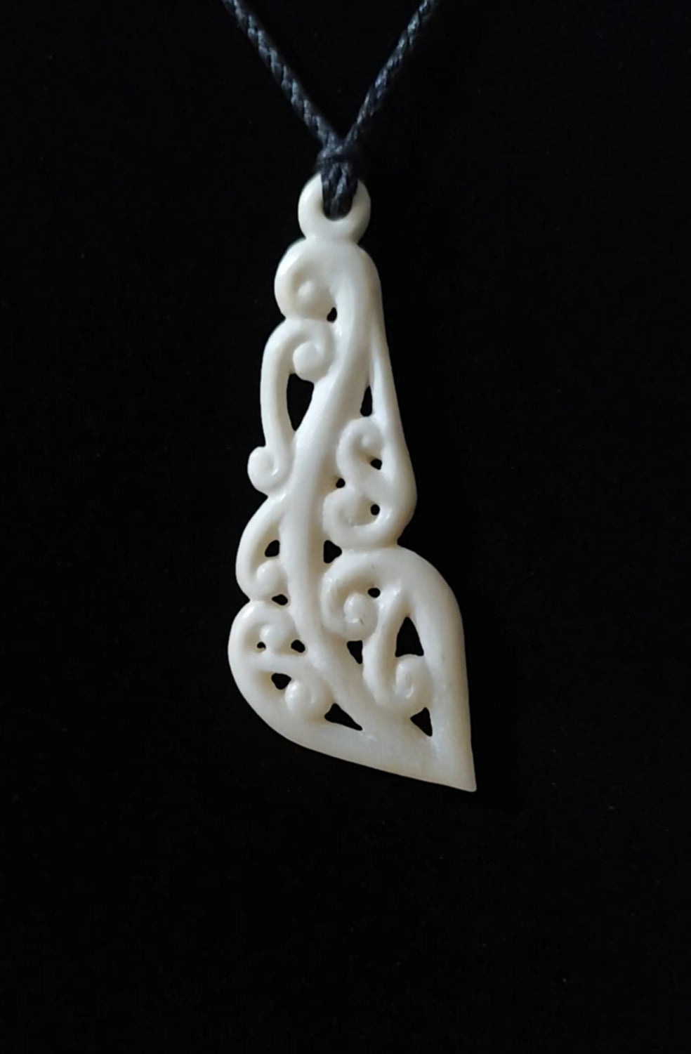 Bone Carving #78 Rau Kowhaiwhai